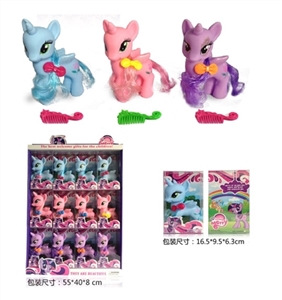 Pegasus comb with 12 PCS multi-color combination - OBL708171