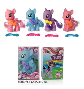 Pegasus with comb Multicolor conventional - OBL708186