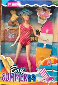 Baby animals with surf board - OBL708288