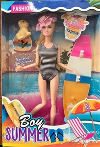 Baby animals with surf board - OBL708289