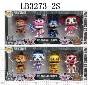 4-4.5 inch midnight harem of toy bear doll (shine, head movable) in bulk - OBL708417