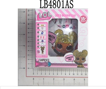 White gold 3.5 -inch doll surprise adult 3 generations in bulk - OBL708496