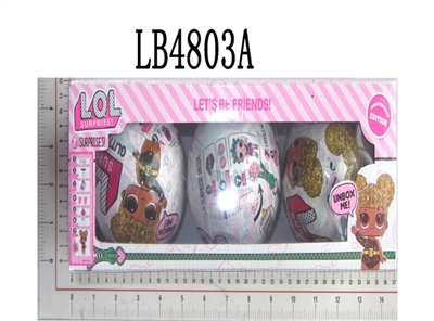 White gold 3.5 -inch doll surprise grown-up three only three generations - OBL708497