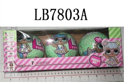 3.5 surprise 2 generation of three boxes of the doll - OBL708506