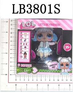 Black doll adult 3 bulk packing 3.5 -inch surprise - OBL708517