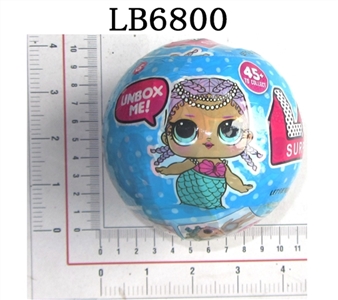 Mermaid packing 3.5 -inch surprise adult 3 generation of single pack the doll - OBL708529