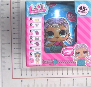 Mermaid packing 3.5 -inch surprise adult 3 generation of single pack the doll - OBL708530