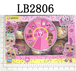 Rotary packing 3.5 -inch surprise adult 3 generation of six pack the doll - OBL708541