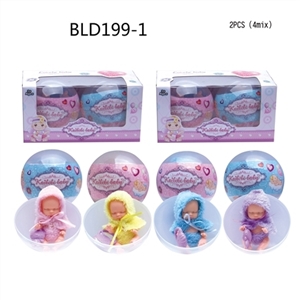 4.5 -inch kay bibi baby with small Xiong Bao 11 cm ball - OBL709017