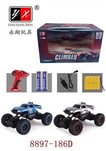 2.4 GHz1:12 big climbing car (picard) English package 2 grain of AA 6 v battery pack USB charging li - OBL709237