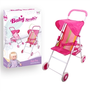 Baby sunshade trolley (white iron tube) eva wheel - OBL709427