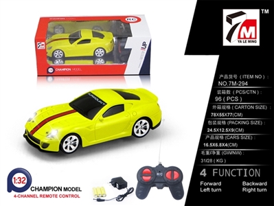 Remote control car 1:32 ferrari (bag) - OBL709512