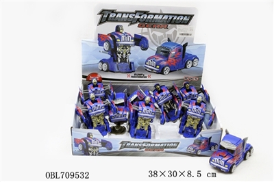 Inertia collision deformation of optimus prime - OBL709532