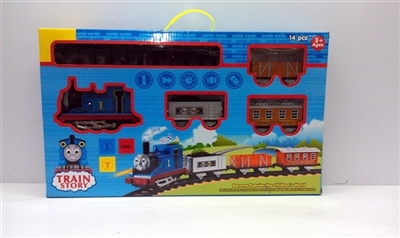 Electric rail train music smoke - OBL709667