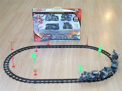 Military music electric rail train - OBL709674