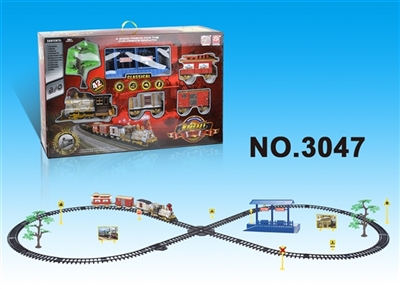 The light music train track electric smoke - OBL709697
