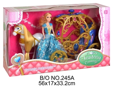 Electric horse/new carriage/bring a doll - OBL709751