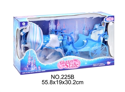 Static horse/car hopper 2 color flash/no doll - OBL709778