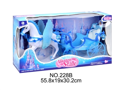 Manual pegasus/car hopper 2 color flash/no doll - OBL709779