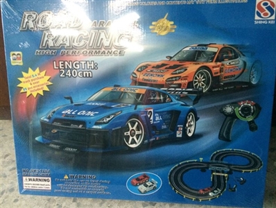 With the transformer electric rail cars - OBL709784