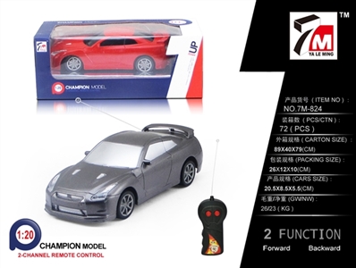 1: two-way GTR remote control car (not package) - OBL709844