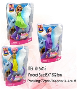 Seven inches baby sit small horse - OBL709925