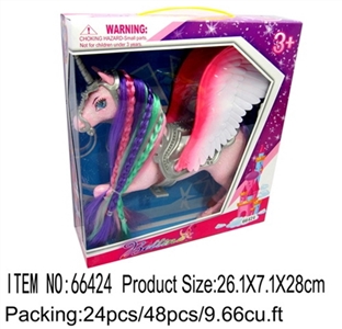 Color braid large pegasus - OBL709927