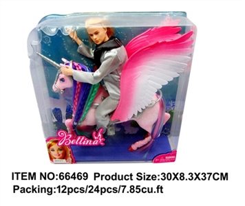 The prince riding a horse - OBL709952