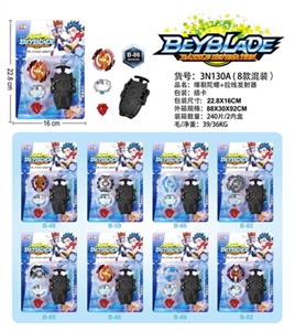 爆裂陀螺+拉线发射器       8款混装 - OBL709974