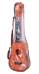 Deep wood grain plucked the four guitar - OBL709976