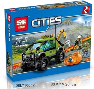 City truck series - volcanic exploration - OBL710058