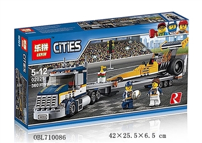 City - high-speed racing truck series - OBL710086
