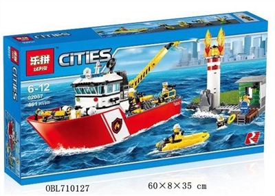 City series - pump ship at sea - OBL710127