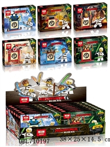 12 PCS a ninja six mixed display box - OBL710197