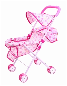 Baby sunshade trolley (light purple iron tube) - OBL710324
