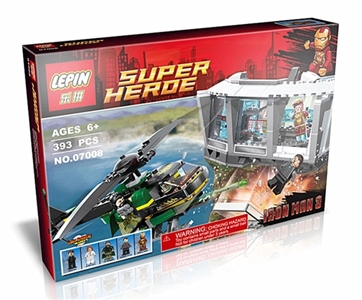 Iron man the building of attack - OBL710384