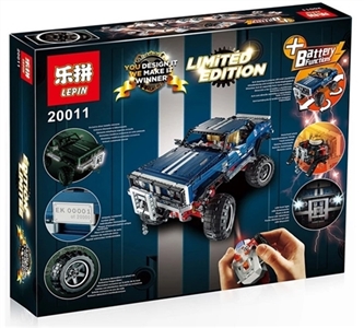 Remote control blocks 2.4 G remote control Blue suv - OBL710806