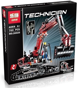 Machinery group - red excavator - OBL710826