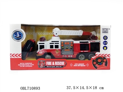 Fire trailer truck cross - OBL710893