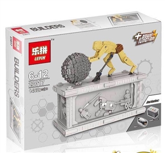 Electric building blocks - Sisyphus kinetic sculpture - OBL710945