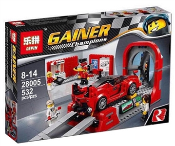 Racing series - ferrari pits - OBL711014