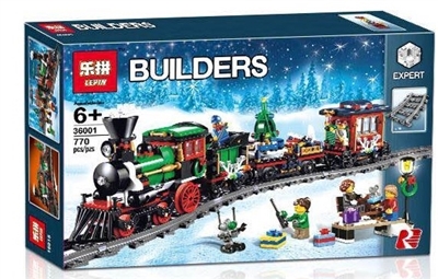 Winter festival Christmas holiday train - OBL711042