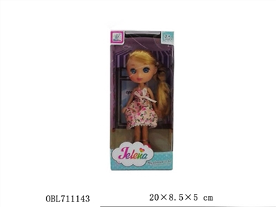 7 inches smaller JELENNA doll (4 mixed loading) - OBL711143