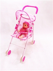 Light purple iron toy cart with Eva - OBL711339
