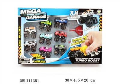 Big wheel ejection car eight only - OBL711351