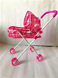 Red iron toy cart - OBL711382