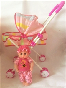 White tube rainbow color iron toy cart with Eva wow - OBL711386