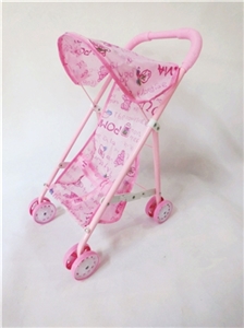 Pink iron toy cart - OBL711416
