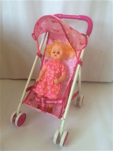 Light purple iron toy cart - OBL711421