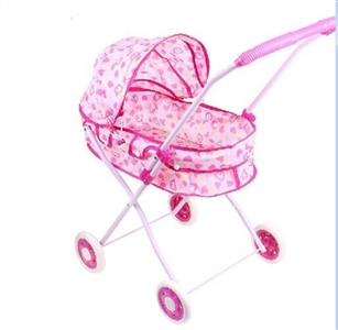 Light purple EVA big round iron toy cart - OBL711442